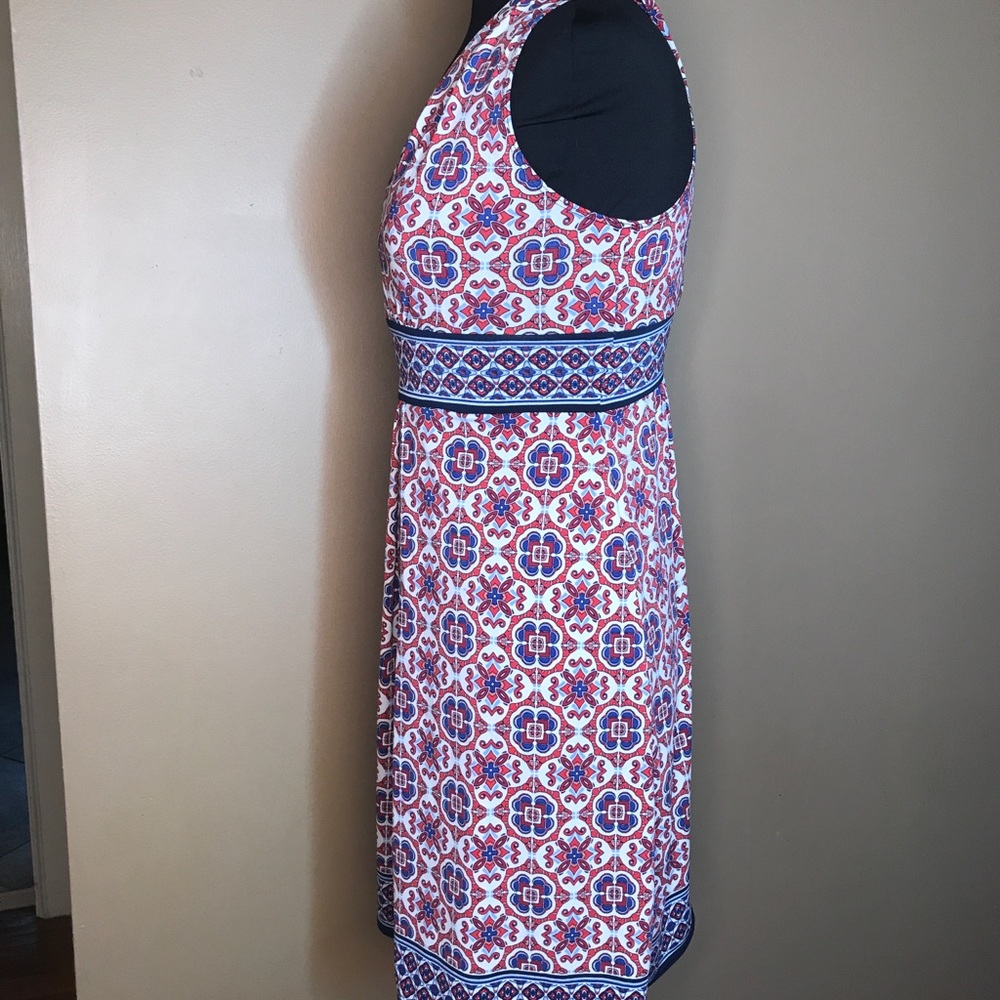 Patterned Halter Dress - Picture 3 of 3